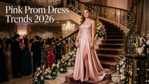 elegant blush pink prom dress trend for USA prom 2026